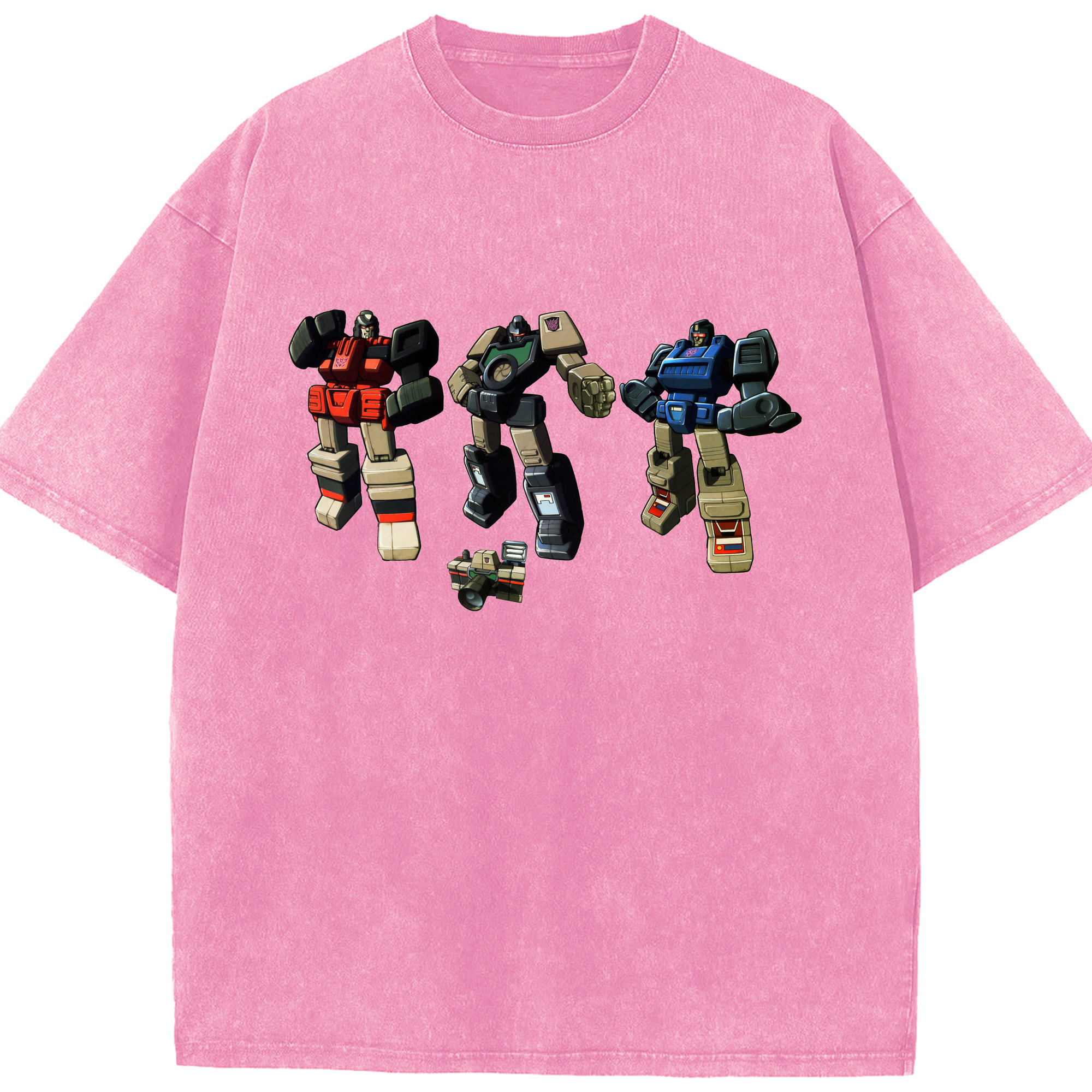 （画像用）  綿100% ヴィンテージ風 半袖Tシャツ（フロントプリント）